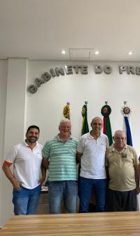 Representantes da Kolping do Brasil visitam a Prefeitura de Jóia