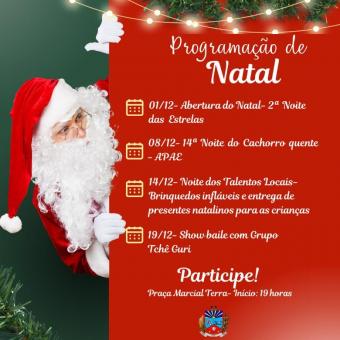 Prefeitura de Jóia anuncia programação especial para celebrar o Natal