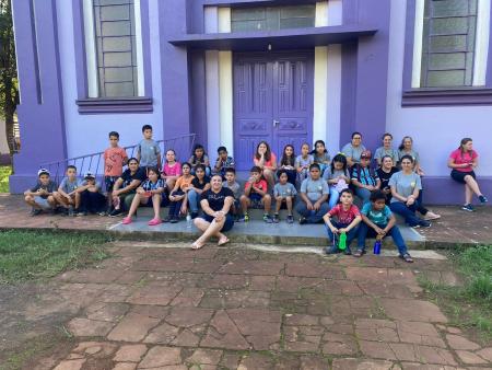 Escolas municipais de Jóia visitam museu Retomada do Pontão