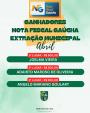 GANHADORES DO NOTA FISCAL GAUCHA - EXTRAÇÃO MUNICIPAL