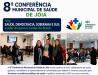 8ª Conferência Municipal de Saúde de Jóia debate fortalecimento do SUS e participação popular