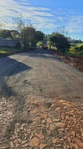 Administração de Jóia inicia pavimentação asfáltica na Rua Odorico Caldeira do Amaral